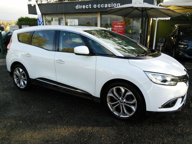 Renault Grand Scenic IV 1.5 dCi 110 CV -7 PLACES Blanc de 2016