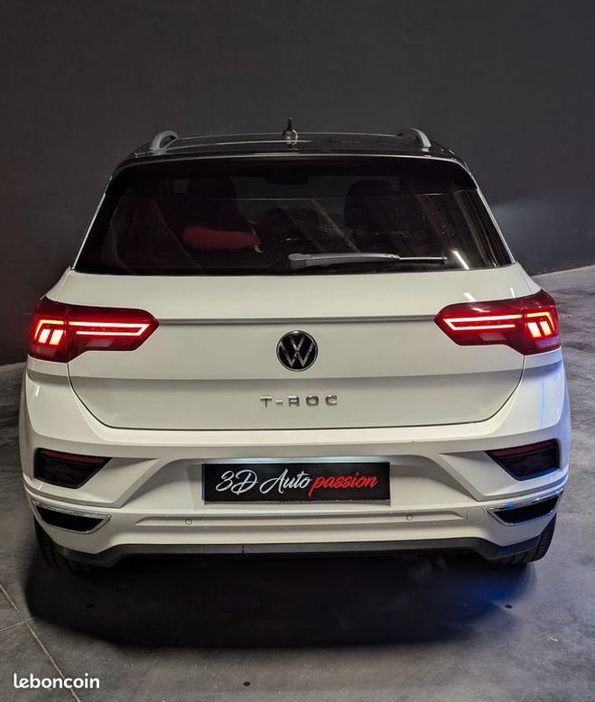 Volkswagen T Roc R-LINE 2.0l 150 TDI DSG7 Blanc de 2022