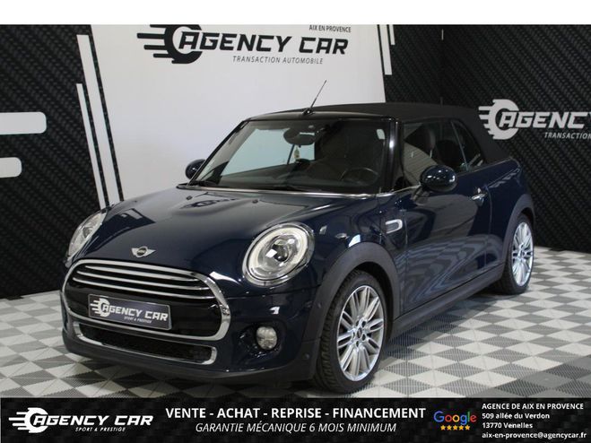 Mini Cabrio Cabriolet 1.5i - Cooper Red Hot Chili BLEU FONCE de 2016