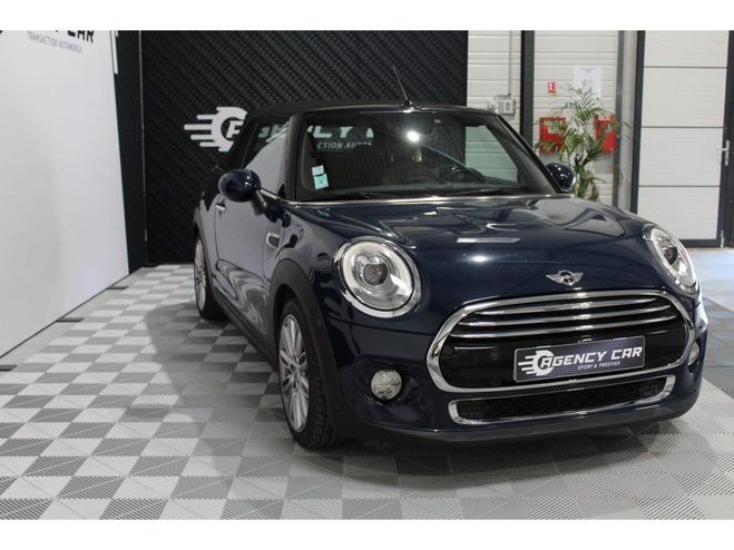Mini Cabrio Cabriolet 1.5i - Cooper Red Hot Chili BLEU FONCE de 2016