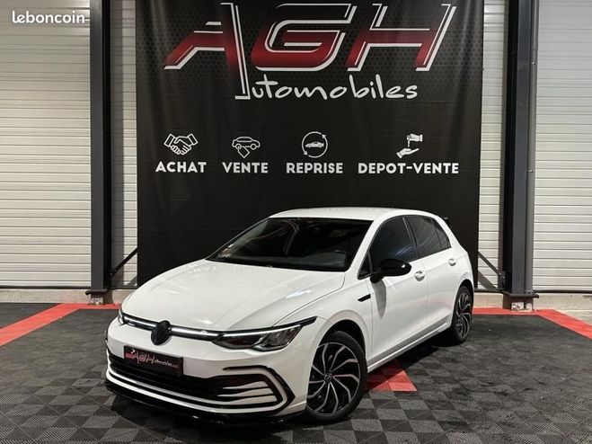Cliquer pour voir la photo suivante Volkswagen Golf 2.0 TDI SCR 115ch Active Blanc de 2020