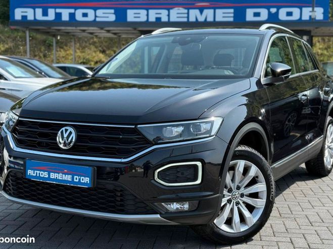 Volkswagen T Roc 299/mois TSI 150ch CARAT DSG7 FullLED 1 Noir de 2019