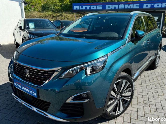 Peugeot 5008 369/mois 2.0HDI 180ch GT-Line 7PLACES EA Vert de 2019