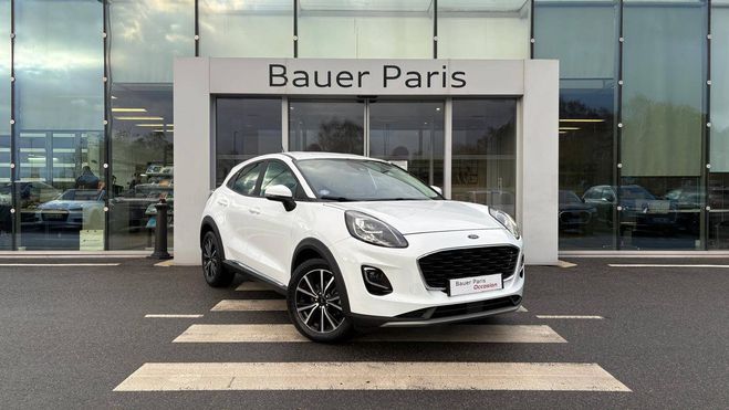 Ford Puma 1.0 EcoBoost 125 ch mHEV S&S BVM6 Titani Blanc de 2021