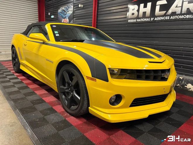 Cliquer pour voir la photo suivante Chevrolet Camaro CABRIOLET 6.2 430 BVA BOSTON / CAMERA Jaune de 2012