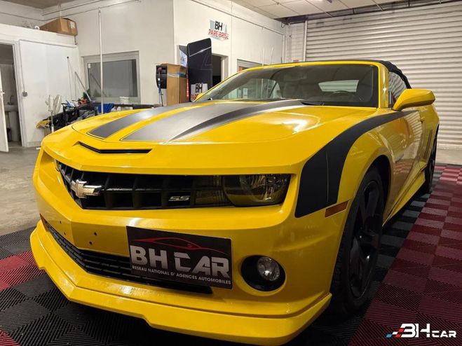 Chevrolet Camaro CABRIOLET 6.2 430 BVA BOSTON / CAMERA Jaune de 2012