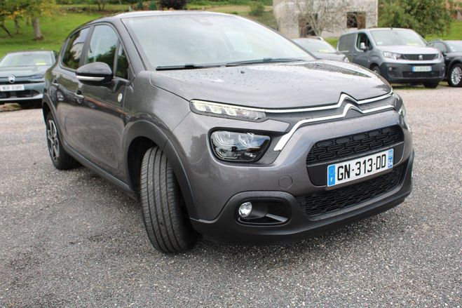 Citroen C3 PHASE 4 C-SERIES BLUE HDI 100 CV GPS MIR Gris / Toit Noir de 2023