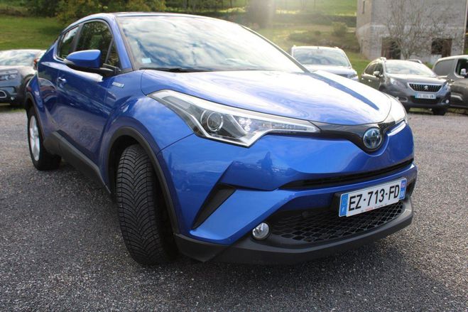 Toyota C HR DYNAMIC 122 CV HYBRIDE CRAN TACTILE CAM Bleu Nebula de 2018