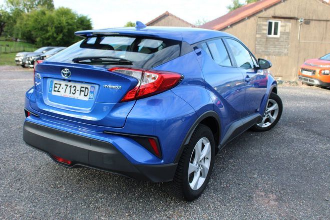 Toyota C HR DYNAMIC 122 CV HYBRIDE CRAN TACTILE CAM Bleu Nebula de 2018