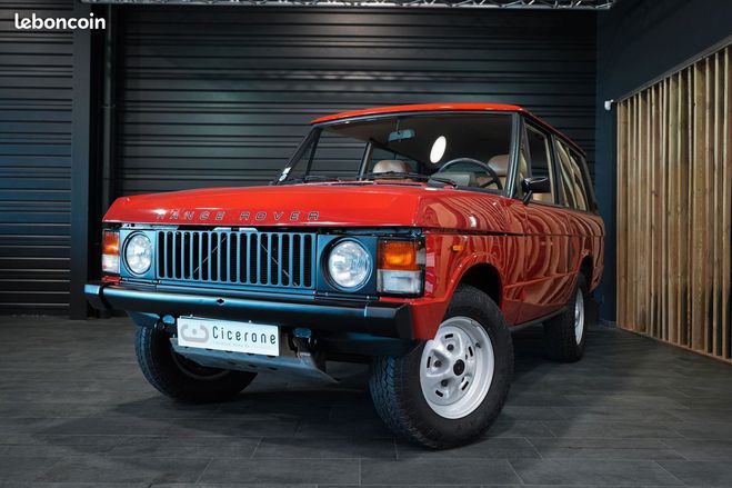 Land rover Range Rover Classic V8 ? 1984 REMIS  NEUF INTGRALE Rouge de 1984
