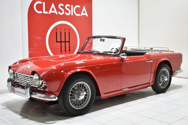 Triumph TR4  Signal Red de 1963