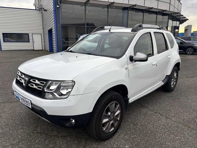 Dacia Duster 1.5 DCI 110CH PRESTIGE 4X2 Blanc de 2015
