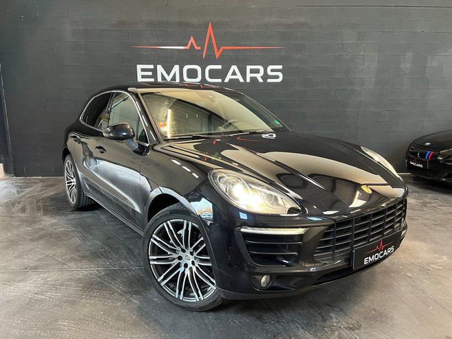 Cliquer pour voir la photo suivante Porsche Macan S 3.0 V6 258ch S Diesel PDK Noir de 2015