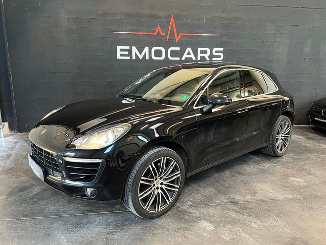 Porsche Macan S 3.0 V6 258ch S Diesel PDK Noir de 2015