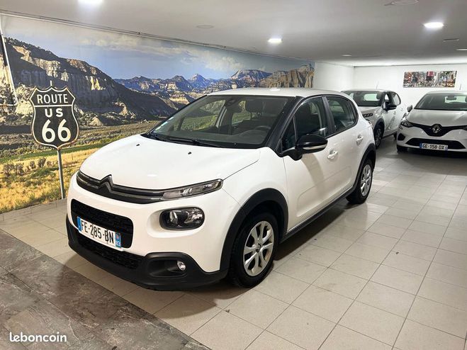 Cliquer pour voir la photo suivante Citroen C3 iii societe 1.5 blue hdi 100 feel 4575 h Blanc de 2019
