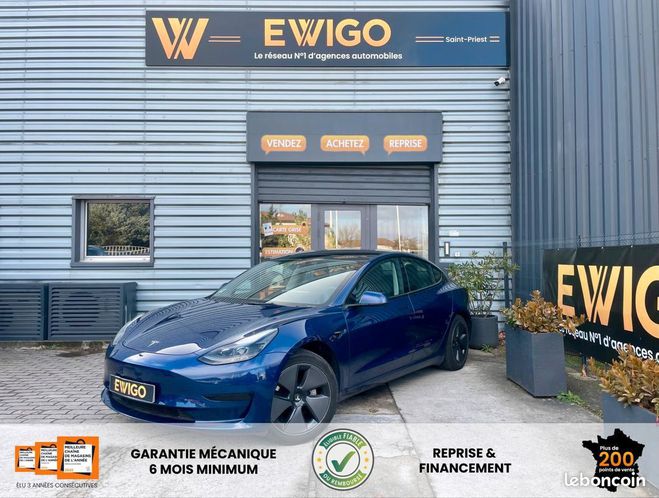 Cliquer pour voir la photo suivante Tesla Model 3 model-3 electric 285ch 1ère main 60kwh s Bleu de 2022