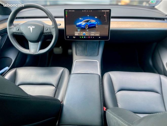 Tesla Model 3 model-3 electric 285ch 1re main 60kwh s Bleu de 2022