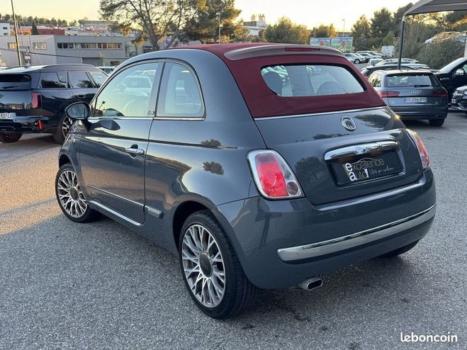 Fiat 500 C 1.2 8V 69CH S&S LOUNGE Gris de 2012
