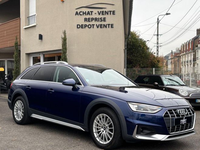 Audi A4 Allroad Quattro 2.0 40 TDI - 204 - BV S-tronic B BLEU FONCE de 2021
