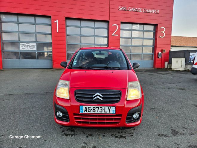 Citroen C2 1.4 HDI 70ch Airdream Furio Rouge de 2009