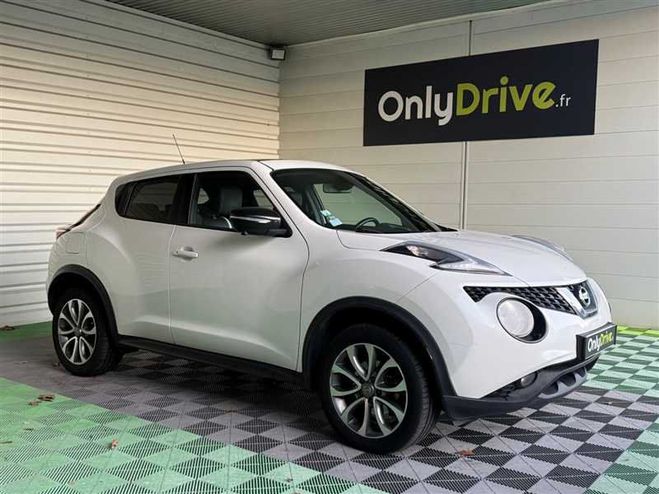 Cliquer pour voir la photo suivante Nissan Juke 1.5 dCi 110 FAP Start/Stop System Tekna Blanc de 2014
