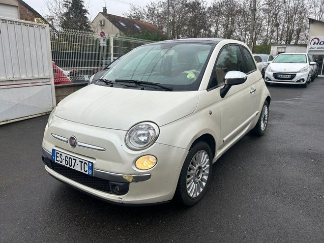 Cliquer pour voir la photo suivante Fiat 500 1.2 8V 69 ch Lounge Blanc de 2008