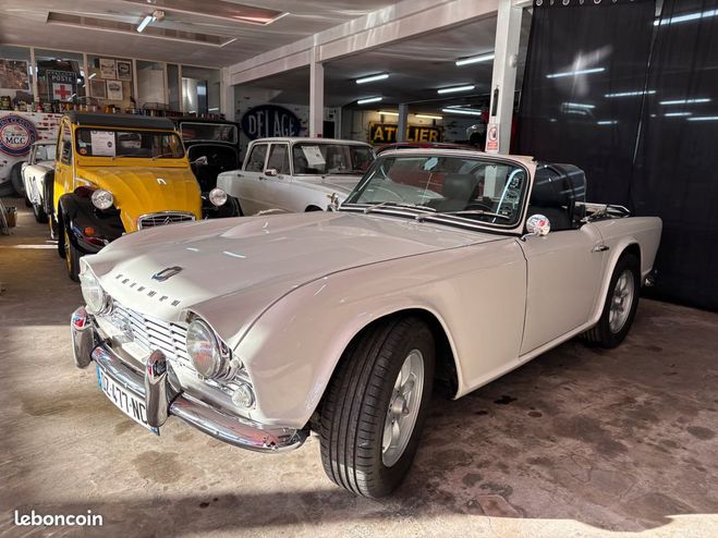 Triumph TR3 TR tr4 Blanc de 1964