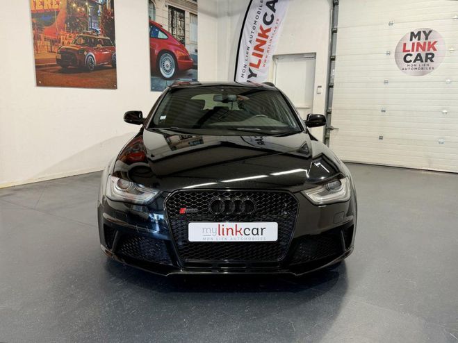 Audi RS4 AVANT Quattro 4.2 V8 FSI 450 S-tronic Noir mtal de 2015