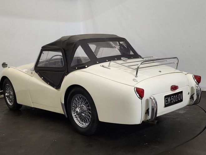 Triumph TR3 petite bouche Blanc de 1957