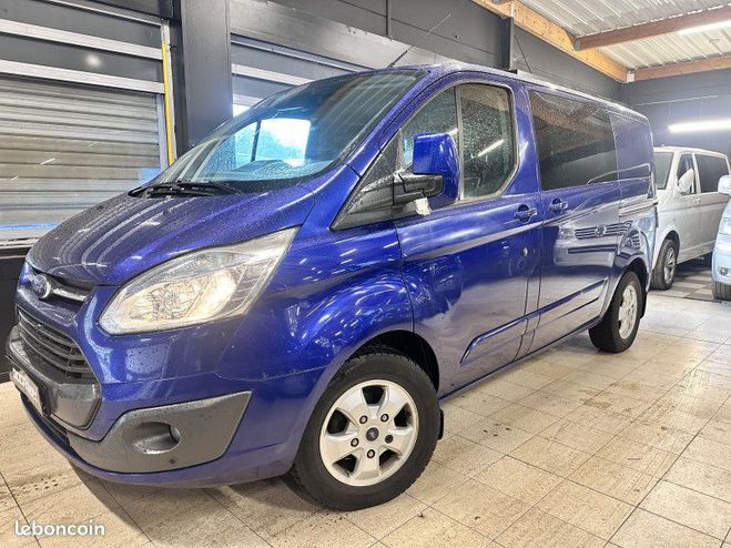 Ford Custom TRANSIT FG 290 L1H1 2.2 TDCI 125CH TREND Bleu de 2016