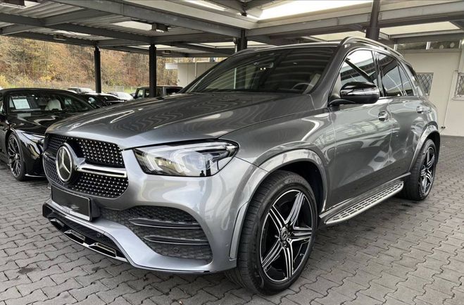 Cliquer pour voir la photo suivante Mercedes GLE 450 4M AMG Nuit+360+Burm+HUD+Dist+Multib Peinture Gris Sélénite de 2019