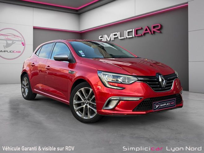 Cliquer pour voir la photo suivante Renault Megane IV 1.2 TCE 130 CV GT LINE Rouge de 2018