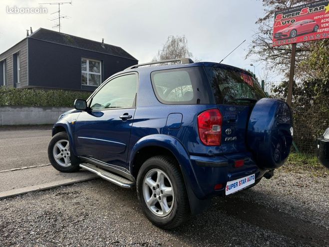 Toyota RAV 4 2.0D-4D VX LINEA TERRA 1re Main 2002 Bleu de 2002