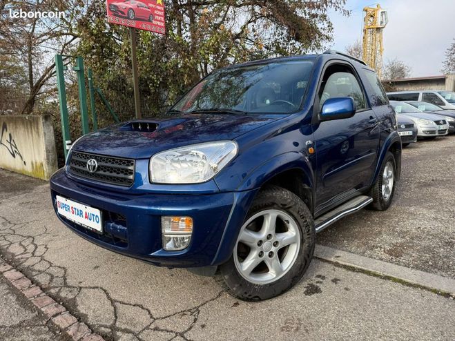 Toyota RAV 4 2.0D-4D VX LINEA TERRA 1re Main 2002 Bleu de 2002