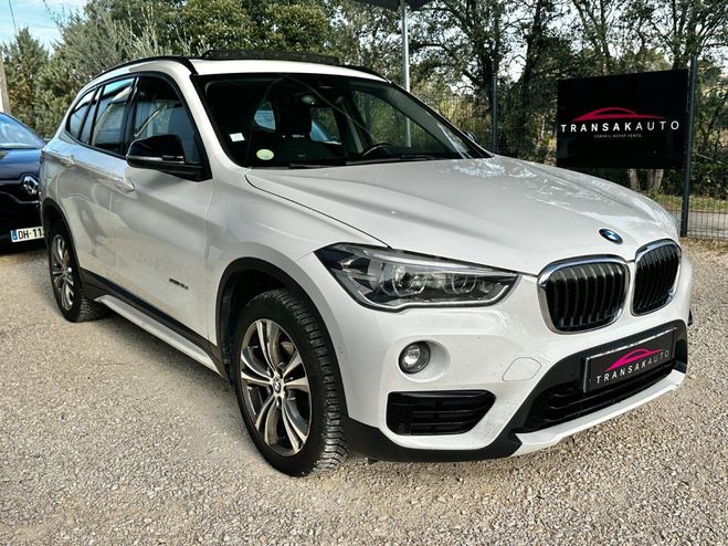 BMW X1 F48 sDrive 18d 150 ch BVA8 Sport Line /  Blanc de 2017