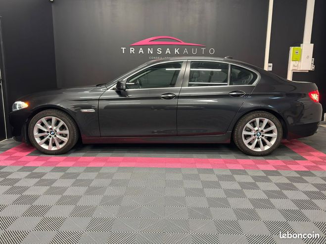 BMW Serie 5 F10 530d 258ch Luxe ORIGINE FRANCE SECON Gris de 2013