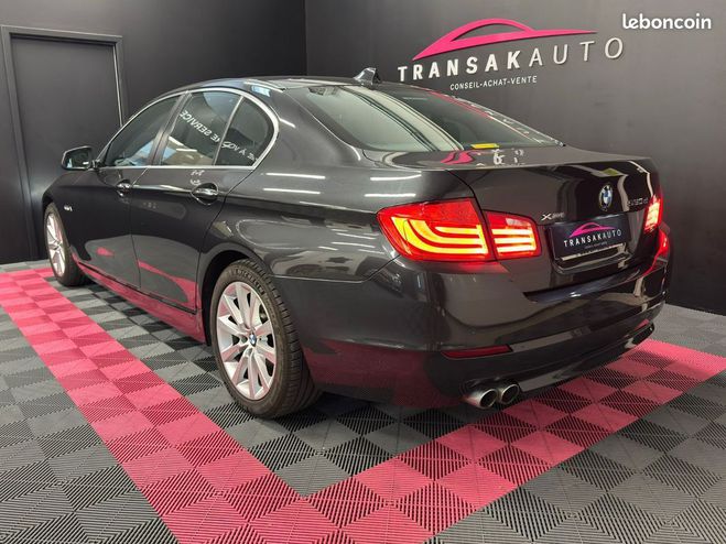 BMW Serie 5 F10 530d 258ch Luxe ORIGINE FRANCE SECON Gris de 2013