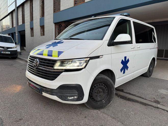 Cliquer pour voir la photo suivante Volkswagen Transporter FOURGON VITRE L1H1 2.0 TDI 150 Blanc de 2020