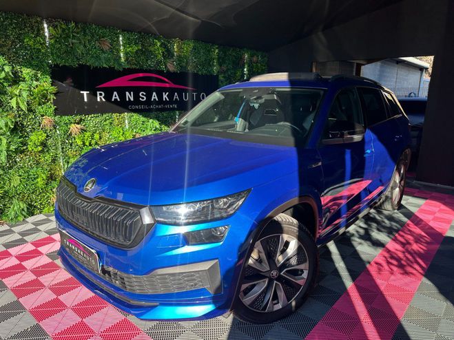 Skoda Kodiaq 2.0 TDI 150 SCR DSG7 4x4 7pl Sportline ~ Bleu de 2022