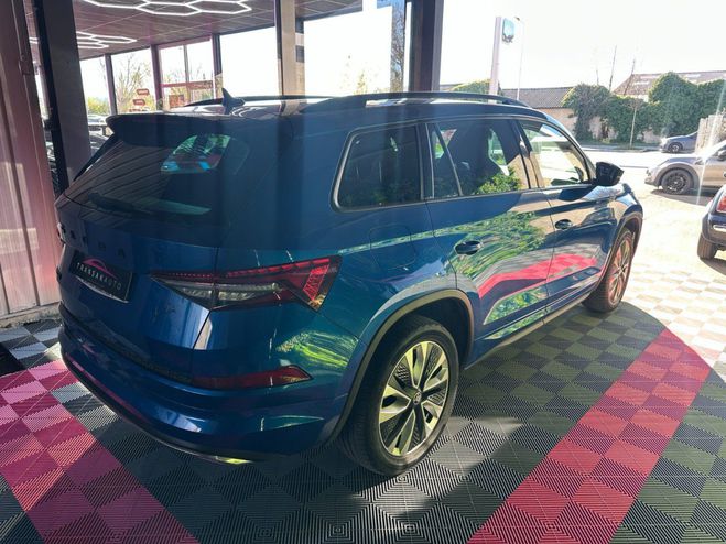 Skoda Kodiaq 2.0 TDI 150 SCR DSG7 4x4 7pl Sportline ~ Bleu de 2022