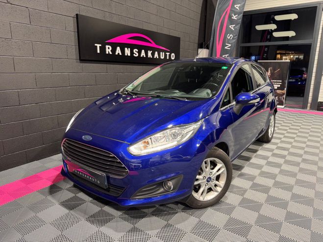 Ford Fiesta 1.0 EcoBoost 125 SS Titanium Bleu de 2016