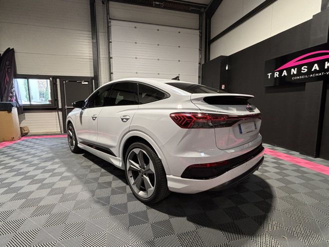 Audi Q4 E-Tron SPORTBACK 40 204 ch 82 kWh S line - prem Blanc de 2023