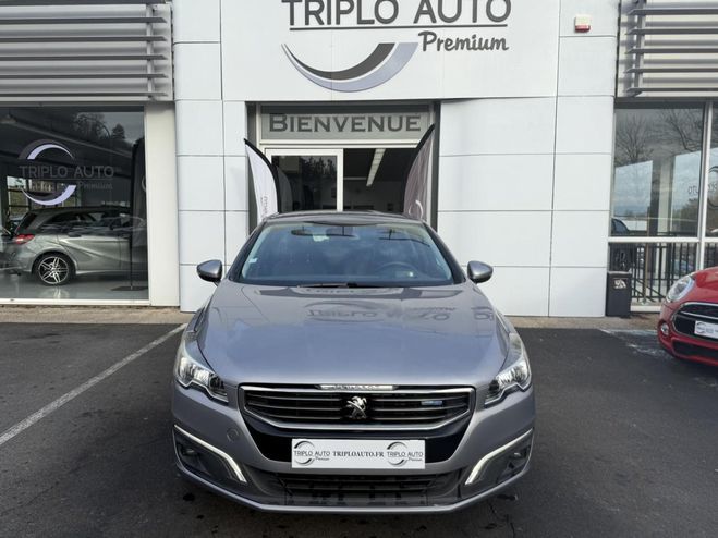 Peugeot 508 2.0 BlueHDi - 180 - BV EAT6 Allure GPS + GRIS CLAIR de 2016