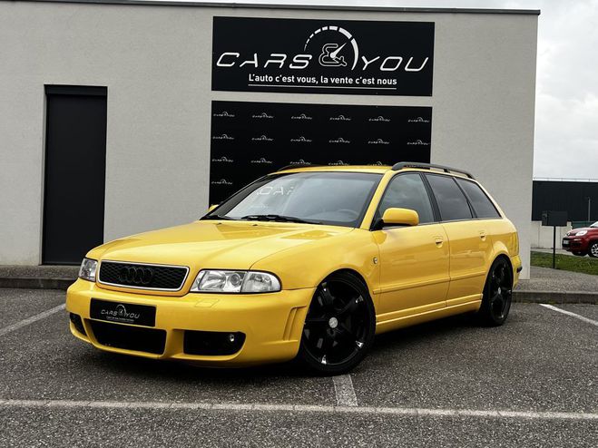 Cliquer pour voir la photo suivante Audi S4 Avant Quattro BVM6 Jaune Verni de 1998