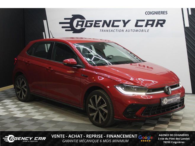 Volkswagen Polo 1.0 TSI - 95 VI AW R-Line PHASE 2 ROUGE FONCE de 2023