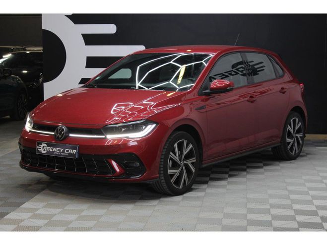 Volkswagen Polo 1.0 TSI - 95 VI AW R-Line PHASE 2 ROUGE FONCE de 2023