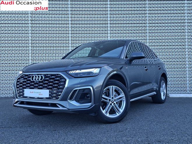 Audi Q5 Sportback 40 TDI 204 S tronic 7 Quattro  Gris de 2021