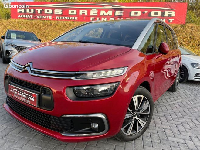 Citroen C4 SPACETOURER 179/mois 7PL HDI 130ch Sige Rouge de 2020