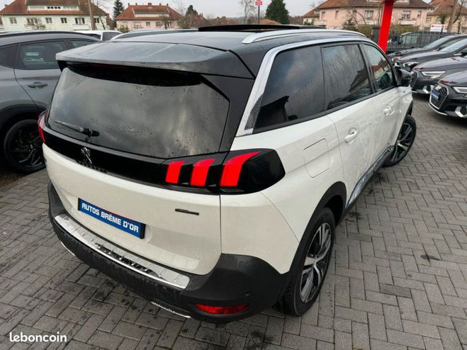 Peugeot 5008 299/mois 7PLACES HDI 130ch GT-Line EAT8  Blanc de 2019
