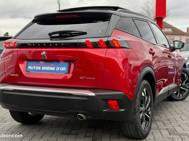 Peugeot 2008 ''289/mois'' HDI 130ch GT Line EAT8 Came Rouge de 2020